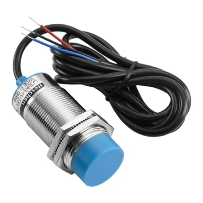 Image of Heschen M30 Inductive Proximity Sensor Switch, Non shield Type, LJ30A3 15 Z/BX, Detector 15mm, 10 30VDC 200mA, NPN Normally Open(NO), 3 Wire