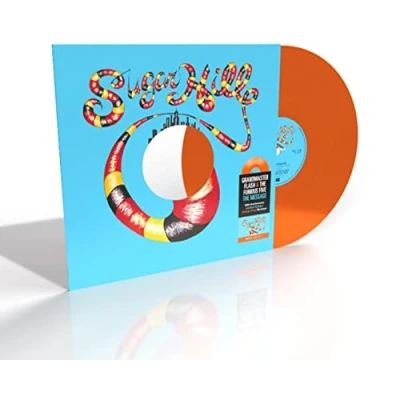 Image of Grandmaster Flash The Message Orange vinyl 40th Anniversary Sealed 2022 UK 12&quot; SHL117R