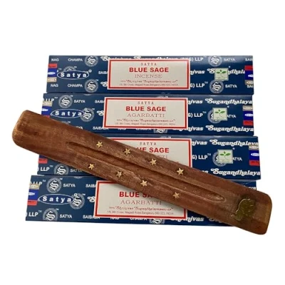 Image of VIE Premium Satya Incense Sticks, 4 Packs x 15g, Buddha&#039;s Blessing, One Size