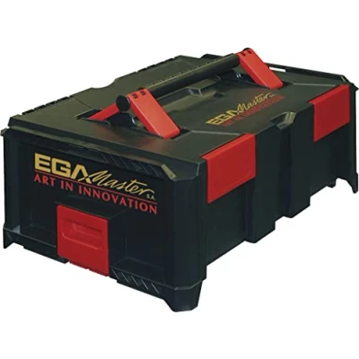 Image of EGA Master ABS Tool Case Stackable with Upper Panel 464 x 335 212mm
