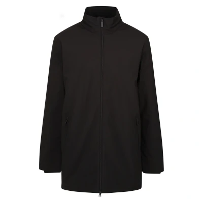 Image of Regatta Mens Hampton Waterproof Jacket (Black) Size Large