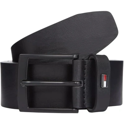 Image of Tommy Hilfiger ADAN Belt, Men&#039;s, Size: 50, Black