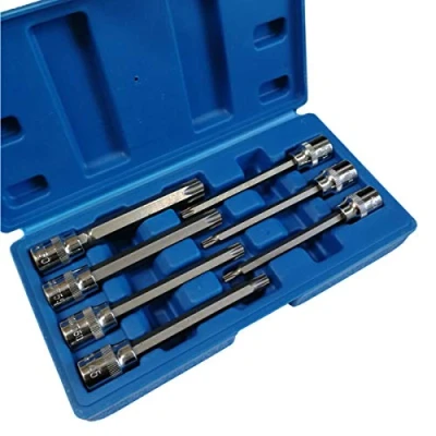 Image of Toolzone 7 Piece 3/8&quot; Star Bit Set 11mm T25 T60