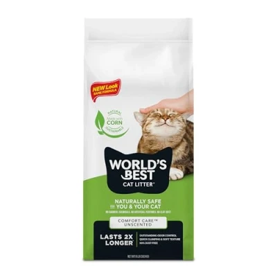 Image of World&#039;s Best Cat Litter 8lb (3.63kg) Original Unscented