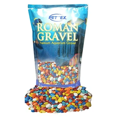 Image of Pettex Aquatic Roman Gravel 2 Kg Rainbow Pebbles