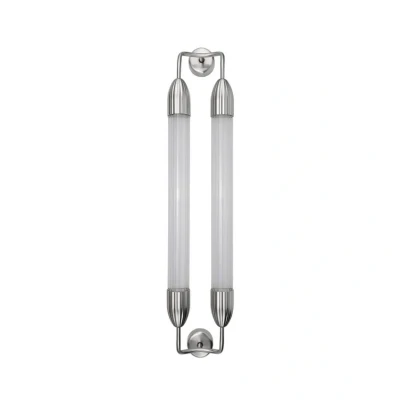 Image of UMAGE Lemon Squeeze 2 bulb wall lamp, length 94 cm steel coloured