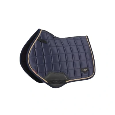 Image of LeMieux Loire Classic Close Contact Square Saddlepad (Dusk Blue, Small / Medium)