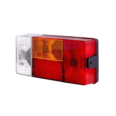 Image of 1048963 Combination Rearlight HELLA 2VP 006 040 351 Left red/yellow black without bulbs