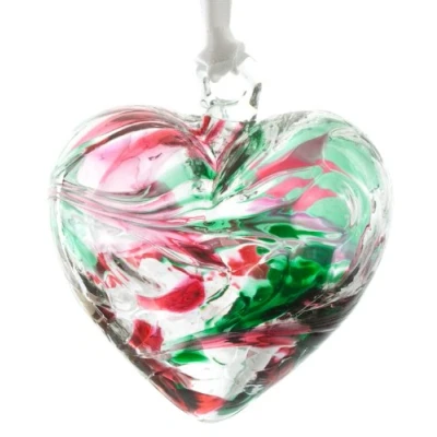 Image of The Milford Collection October Birthstone Opal Heart