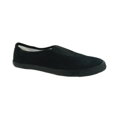 Image of Mirak 6045/PSG27 Unisex Childrens Gusset Plimsolls/Boys/Girls Trainers (12 UK Junior) (Black)