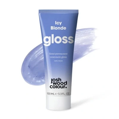 Image of Josh Wood hair gloss (Icy Blonde) Semi permanent refreshes and conditions colour Removes brassy tones Lasts up to 6 washes 100% Vegan Cream (100ml)