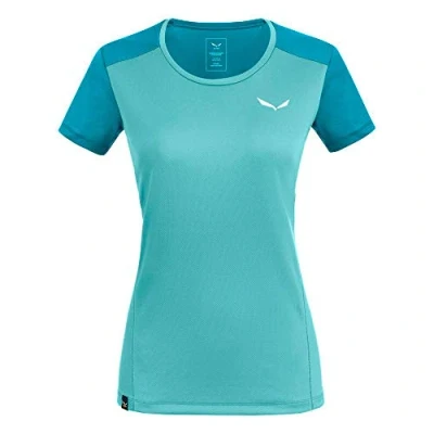 Image of SALEWA Sporty B 4 Dry Tee Canal Blue/8200, 40/34