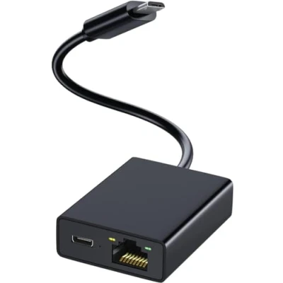 Image of Ethernet Adapter for Fire TV Stick, Micro USB to Adapter, Stick LAN Amazon 4K, 4K and Other Streaming Sticks.