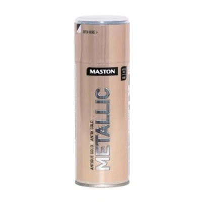 Image of Maston Spray Paint Metallic Gloss Antique Gold 400ml