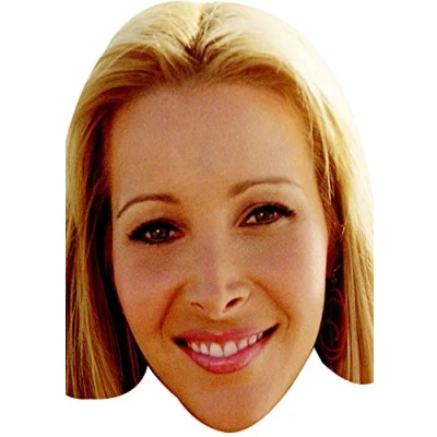 Image of FoxyPrinting Phoebe From Friends Celebrity Cardboard Party Face Mask Fancy Dress