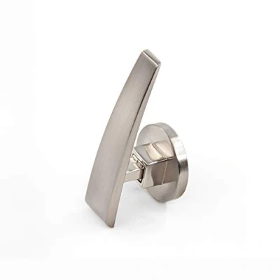 Image of Gcurtain Tieback Holdback for Curtain Panels Set of 2 Waning Moon Wall Mounted Holdback/Brushed Nickel