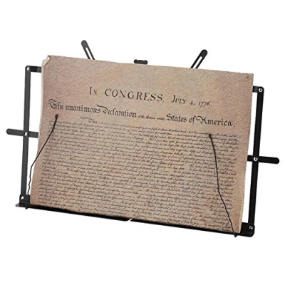 Image of Desktop Music Stand, Foldable Table Sheet Folder with Rubber Feet,Laptop Stand,Projector Stand