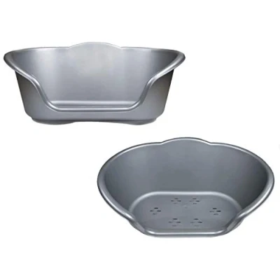 Image of YöL Dog bed heavy duty plastic waterproof pet cat puppy small medium Large x Silver Re usable
