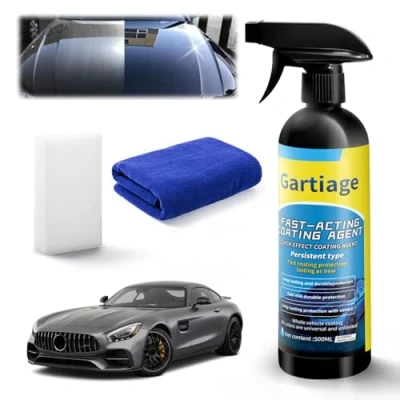 Image of 2025 New Car Coating Spray,Quickly Coat Wax,Quick Effect Agent,Car Scratch Wax Polish Spray Waterless Wash(1PCS)