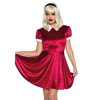 Image of Leg Avenue 86901 03603 Spellbinding Witch Women&#039;s Costumes, Burgundy, L