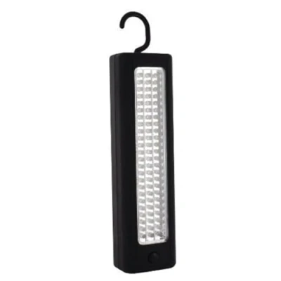 Image of DINOWIN 72 LED Ultra Bright Work Light, Magnetic Light with Hanging Hook,Portable Battery Operated Inspection Lamp Torches for Camping, Household,Attic, DIY,Workshop, Fishing (Black)