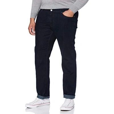 Image of BRAX Men&#039;s Cooper Denim Masterpiece Straight Jeans, Blue (Dark 22), W44 / L32 (Size: 44/32)