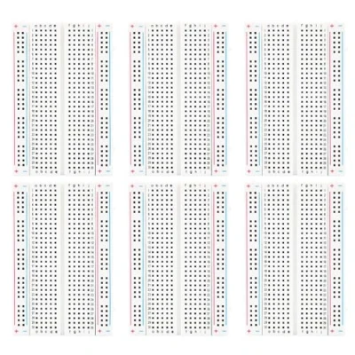 Image of ELEGOO tie Points Mini Breadboard kit for Arduino Project (400 6Pcs)