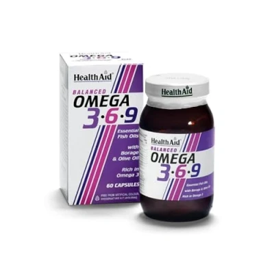 Image of HealthAid Omega 3 6 9 60 Capsules