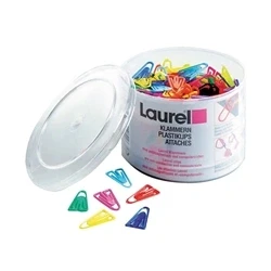 Image of Plastic Paperclip 35mm Assorted (200 Pack)