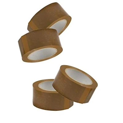 Image of 72 Rolls of Brown Strong Sticky Parcel Packaging Tape 48mm x 66m