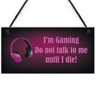 Image of RED OCEAN Neon Effect Pink Gaming Sign For Girls Bedroom Girl Gamer Gift Daughter Sister
