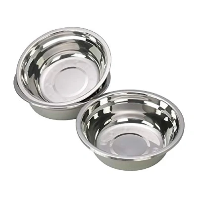 Image of Waikhomes Deep Mixing Bowl, 6 Pack Serving Bowl Stainless Steel, Prep Bowls