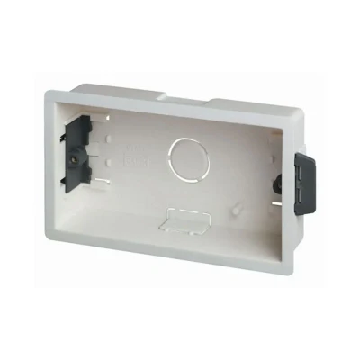 Image of Dry Lining Box 2 Gang 35mm Deep Click Scolmore