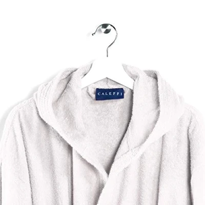 Image of Caleffi 78055 Rainbow White Cotton Bathrobe