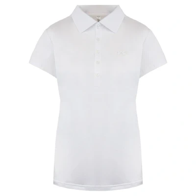 Image of Under Armour Women&#039;s Zinger Short Sleeve Polo, White (100)/White, X Large