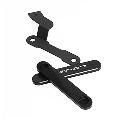 Image of Aluminum Motorcycle Passenger Footpeg Removal Delete Kit Rear Oil Modification Bracket For Yamaha MT07 MT 07 2014 2015 2016 2017 Decorate