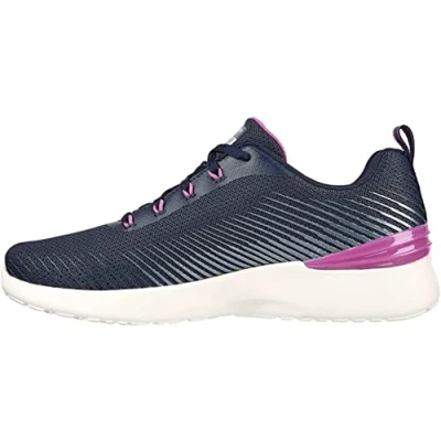 Image of Skechers Men&#039;s Skech air Dynamight Sneaker, Navy Purple, 5.5 UK