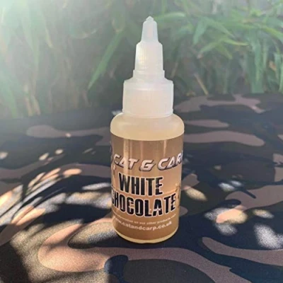 Image of White Chocolate Concentrated Carp Bait Flavouring. Liquid For Fishing 50ml
