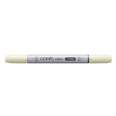 Image of COPIC Ciao Coloured Marker Pen (Y 000) Pale Lemon, For Art &amp; Crafts, Colouring, Graphics, Highlighter, Design, Anime, Professional Beginners, Supplies Colouring Books