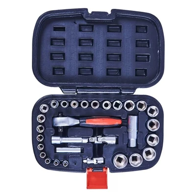 Image of Amtech I0380 30 Piece 1/4&quot; and 3/8&quot; Socket Set