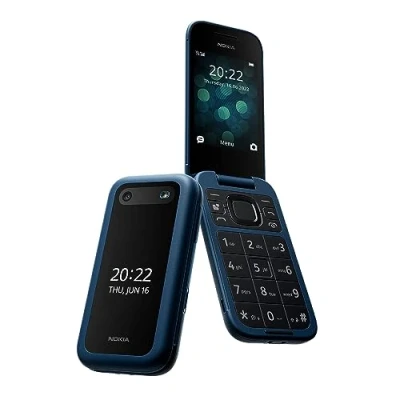 Image of Nokia 2660 Flip Sim Free Mobile Phone Blue