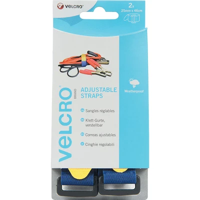 Image of Velcro Adjustable Strap 2 5mm x 46cm Blue