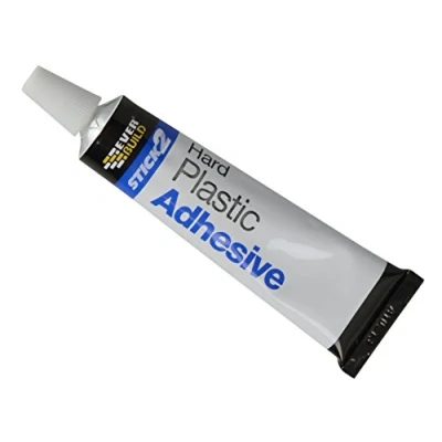 Image of Everbuild stick 2 hard Plastic adhesive