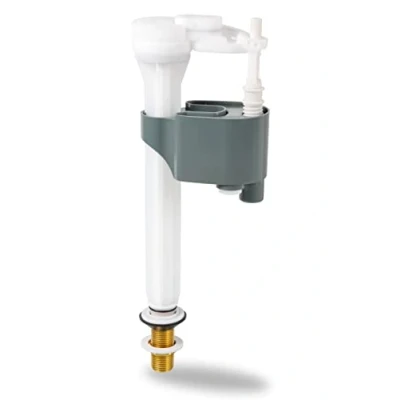 Image of 1/2&quot; Toilet Fill Valve WRAS Approved Cistern Adjustable Inlet Bottom Entry Brass Thread 5 Year Guarantee