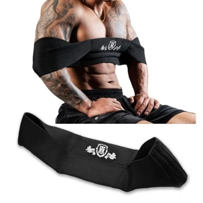 Image of Bench Press Slingshot Power Weight Lifting Black