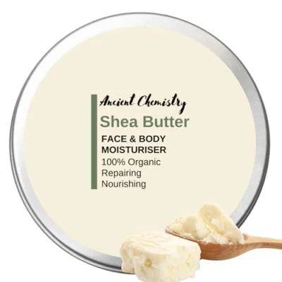 Image of 200ML Organic Shea Butter Moisturizer 100% Pure and natural Deep Moisturizing Body for Dry Skin, Stretch Marks, Hair Care, Anti Aging