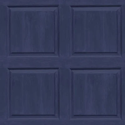 Image of Arthouse Navy Blue Washed Panel Wallpaper Faux Paneling Effect Visible Wood Grain Easy to Install Paste The Paper Feature Wall or Full Room Very On Trend 909601