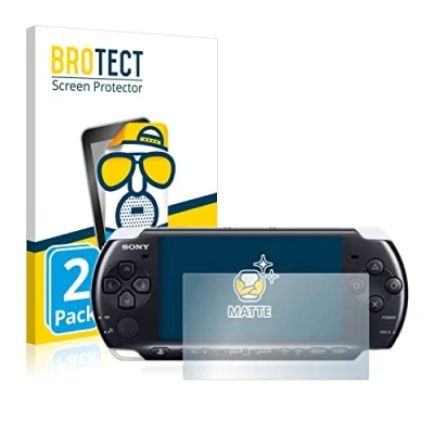 Image of brotect Screen Protector Anti Glare compatible with Sony PSP 3003 (2 Pack) Matte, Fingerprint Protection Film