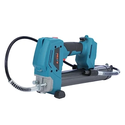 Image of KATSU FIT BAT 21V Cordless Grease Gun, Hand Lubrication Tool for Applying in Vehicles and Machines, with Plastic Carrying Case, Without Battery Charger