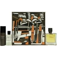 Image of Hermes Mens Terre D&#039; Eau de Parfum 75ml, Shaving Foam 50ml + Aftershave Lotion 40ml Gift Set NA One Size